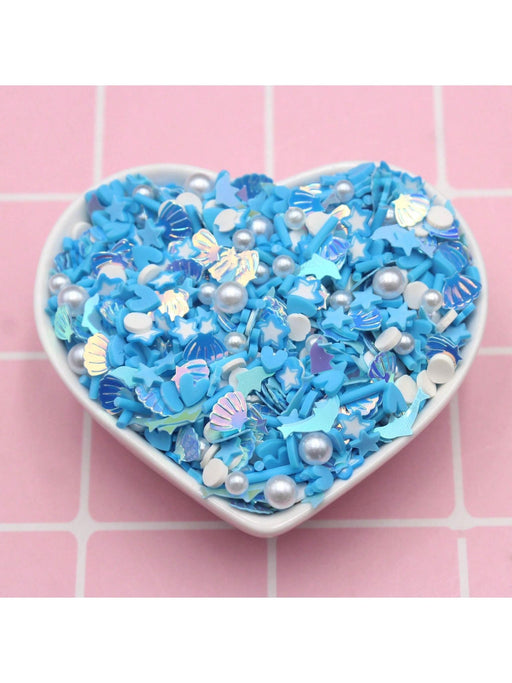 Shein Mezcla de relleno de PVC para manualidades, con temática oceánica - Quierox - Tienda Online