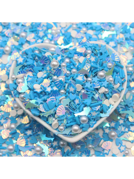 Shein Mezcla de relleno de PVC para manualidades, con temática oceánica - Quierox - Tienda Online