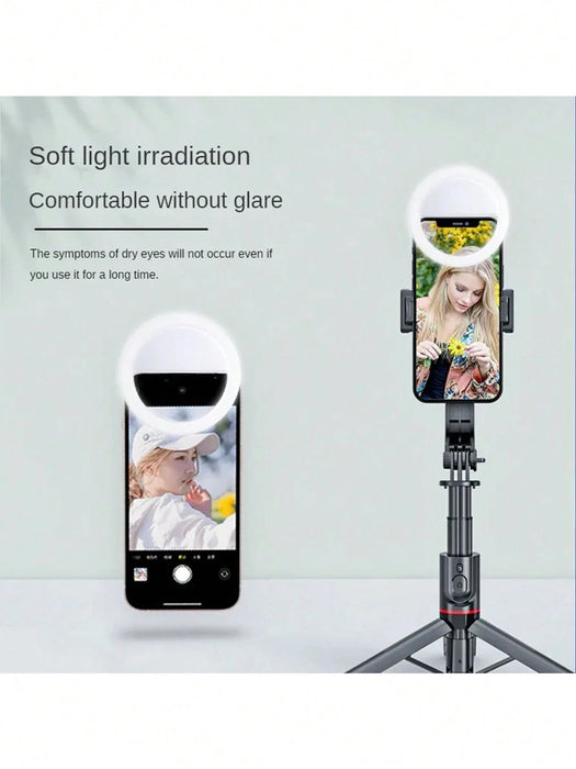 Shein Mini aro de luz para teléfono para selfies y videos, luz de belleza - Quierox - Tienda Online