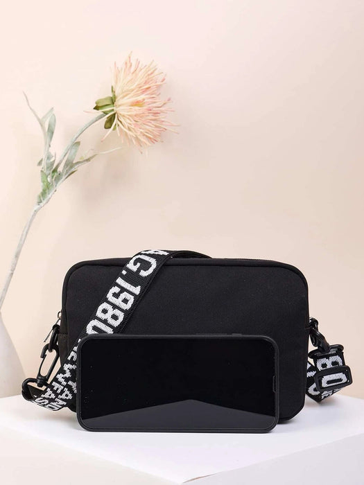 Shein Mini bolsa cuadrada con decoración de mariposas - Quierox - Tienda Online