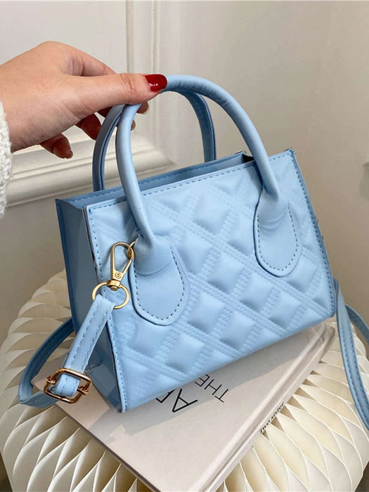 Shein Mini bolso cuadrado con detalle en relieve