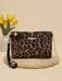 SHEIN Mini bolso de hombro minimalista retro de PU con estampado de leopardo - Quierox - Tienda Online