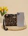 SHEIN Mini bolso de hombro minimalista retro de PU con estampado de leopardo - Quierox - Tienda Online