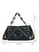 SHEIN Mini Bolso de mano acolchado con diseño minimalista y elegante para mujer - Quierox - Tienda Online