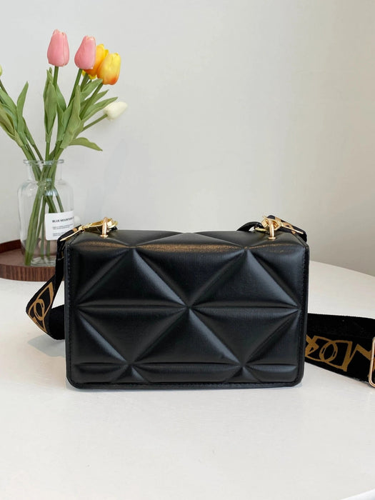 SHEIN Mini Bolso de mano acolchado con diseño minimalista y elegante para mujer - Quierox - Tienda Online