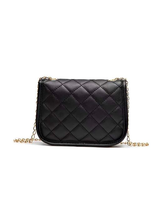 SHEIN Mini bolso de sillín de moda con detalle de costura y solapa, bolso bandolera - Quierox - Tienda Online