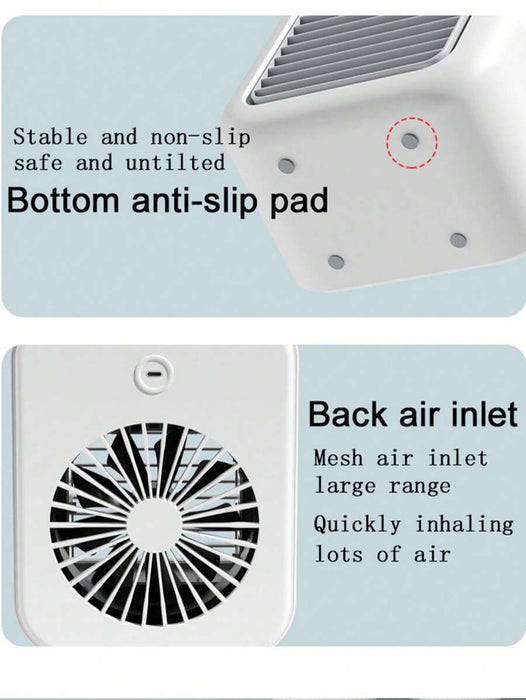 Shein Mini ventilador de aire acondicionado pequeño con humidificación - Quierox - Tienda Online