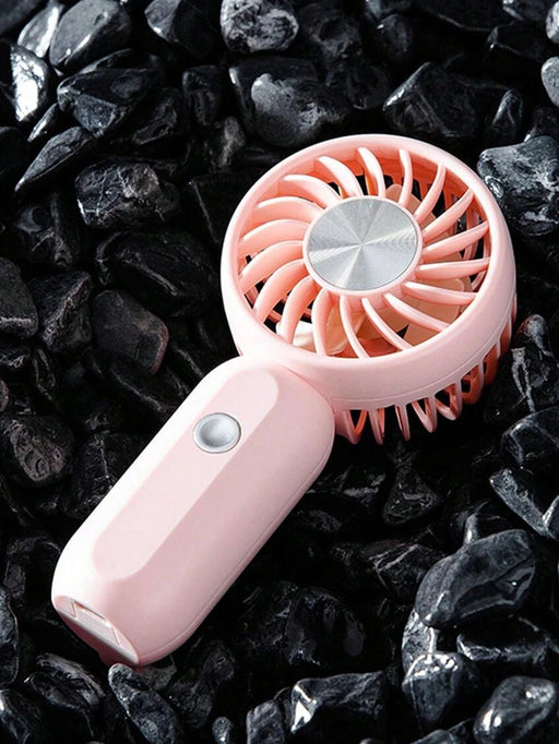 Shein Mini ventilador eléctrico portátil USB, unisex, color moderno, alta calidad - Quierox - Tienda Online
