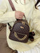 SHEIN Mochila De Pu Casual De Gran Capacidad Para Mujeres, Estilo Sencillo Y Versátil - Quierox - Tienda Online