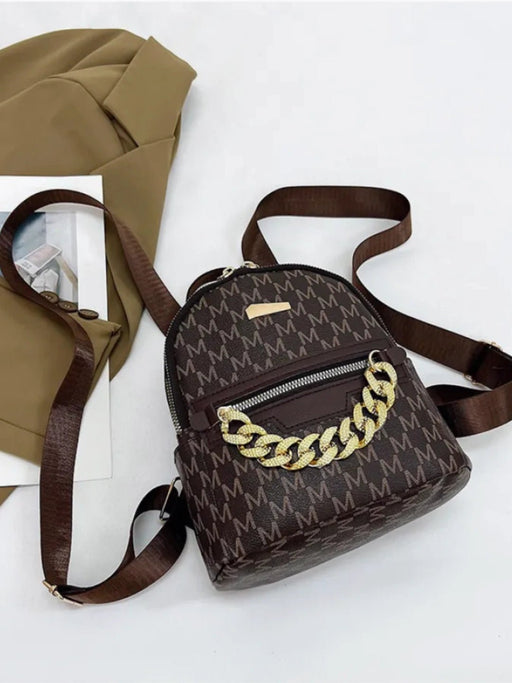 SHEIN Mochila De Pu Casual De Gran Capacidad Para Mujeres, Estilo Sencillo Y Versátil - Quierox - Tienda Online