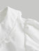 SHEIN MOD Blusa corta de manga abullonada con ribete de encaje - Quierox - Tienda Online