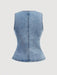 SHEIN MOD Camisa vaquera sin mangas con botones delanteros y lavado informal - Quierox - Tienda Online