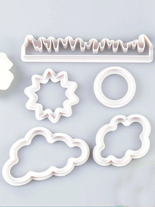 Shein Molde de plástico para tartas 5 piezas - Quierox - Tienda Online