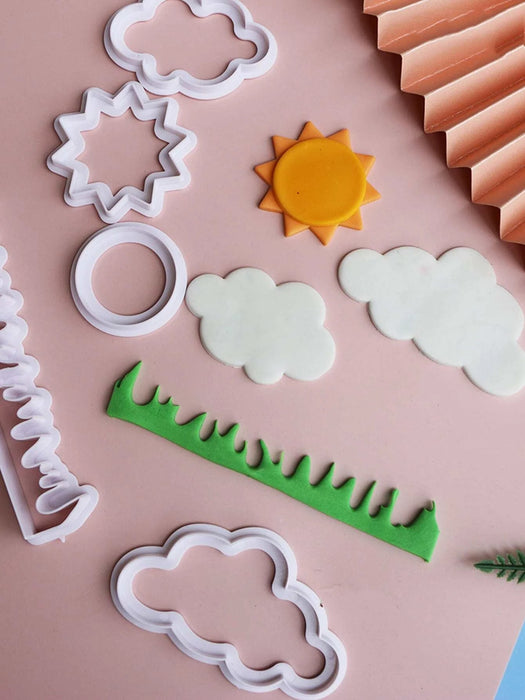 Shein Molde de plástico para tartas 5 piezas - Quierox - Tienda Online