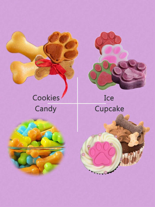 Shein Molde para hornear con forma de pata de cachorro - Quierox - Tienda Online