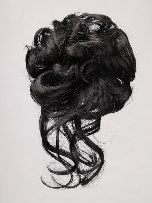 Shein Moño corto de pelo sintético rizado con garra - Quierox - Tienda Online