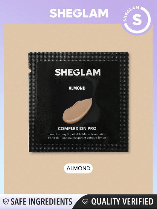 Shein Muestra de base de maquillaje mate transpirable de larga duración SHEGLAM - Quierox - Tienda Online