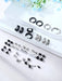 SHEIN Mujer 14 piezas / set Set pendientes de aro minimalista - Quierox - Tienda Online