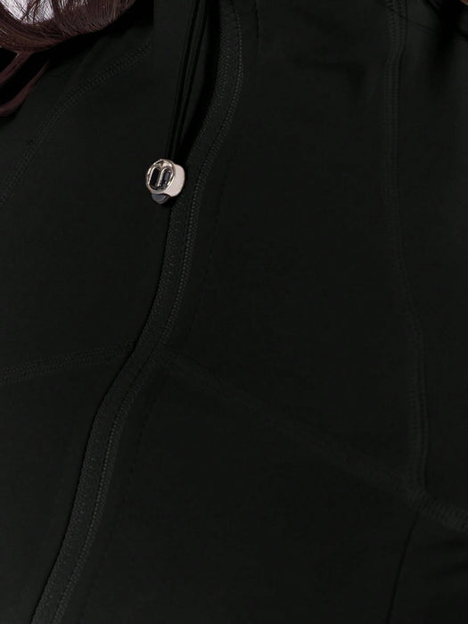 SHEIN Musera Sport Chaqueta deportiva de manga larga con cremallera - Quierox - Tienda Online