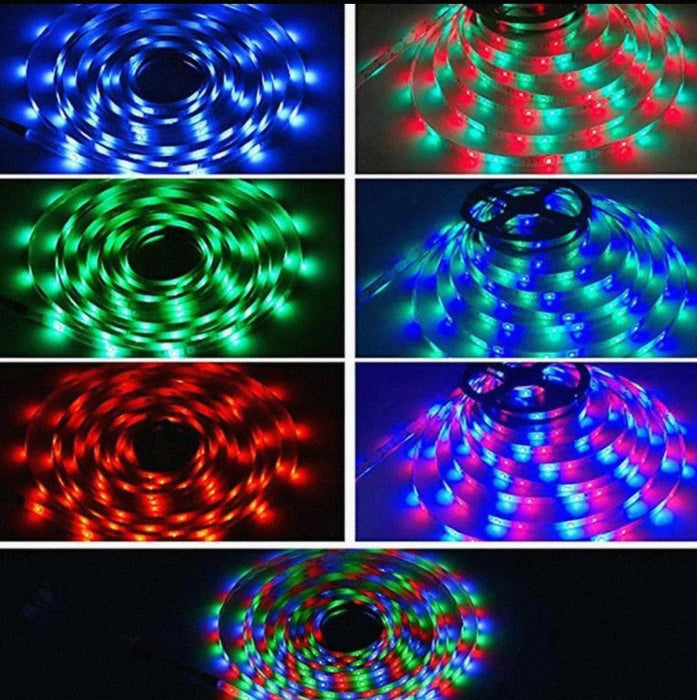 SHEIN NBBUFF Tira de luces LED de 32.8FT/10m con control remoto de 44 teclas - Quierox - Tienda Online