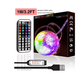 SHEIN NBBUFF Tira de luz LED RGB HBOWMDJIA, con control remoto 1m - Quierox - Tienda Online