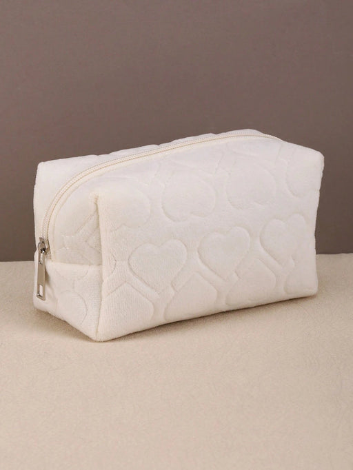 Shein Neceser portátil con cremallera organizador de brochas de maquillaje para viajes - Quierox - Tienda Online