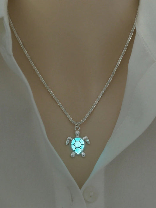 Shein Nooxian 1 pieza Collar de cadena retorcida brillante de cobre - Quierox - Tienda Online