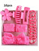 SHEIN OBOVAY Juego de 16 accesorios para el cabello de forro polar coral - Quierox - Tienda Online