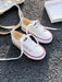 Shein OPOEE Zapatillas de lona blancas deportivas de media caña para niños - Quierox - Tienda Online