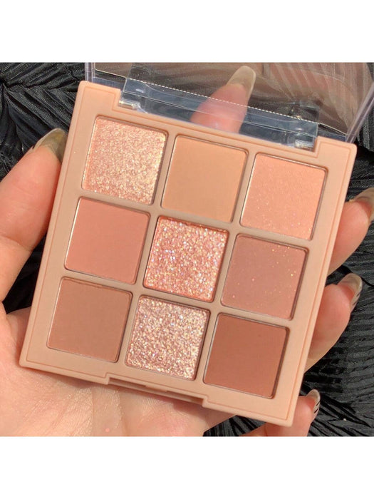 SHEIN Paleta de sombras de ojos con brillo mate - Quierox - Tienda Online