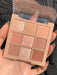 SHEIN Paleta de sombras de ojos con brillo mate - Quierox - Tienda Online