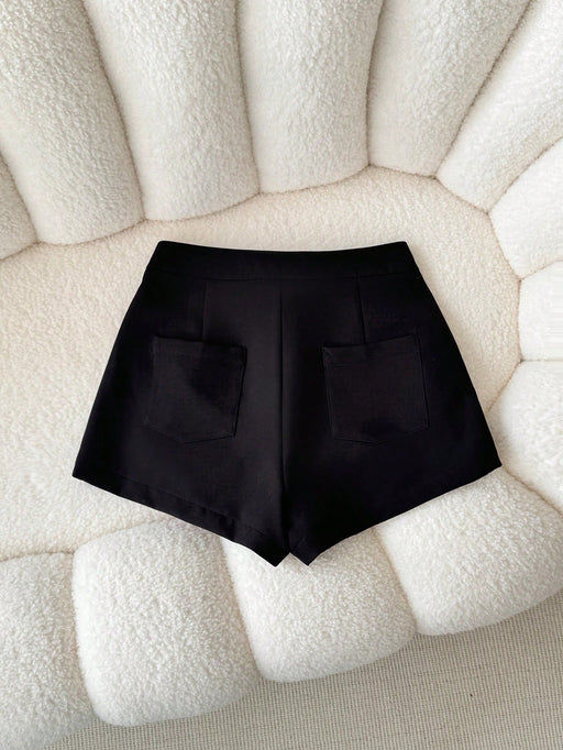 SHEIN Pantalón Airaco para mujer, sencillos y modernos, de color liso, ideales para el verano. - Quierox - Tienda Online