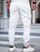 SHEIN Pantalones cargo casuales versátiles con cordón ajustable en la cintura para hombre - Quierox - Tienda Online