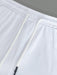 SHEIN Pantalones cargo casuales versátiles con cordón ajustable en la cintura para hombre - Quierox - Tienda Online