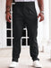 SHEIN Pantalones casuales con botones y bolsillos de color liso para hombre - Quierox - Tienda Online