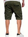 SHEIN Pantalones cortos cargo de estilo callejero ligeros para hombres - Quierox - Tienda Online