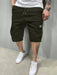 SHEIN Pantalones cortos cargo de estilo callejero ligeros para hombres - Quierox - Tienda Online