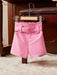Shein Pantalones cortos casuales para chicas jóvenes con cinturón para uso diario - Quierox - Tienda Online