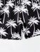 SHEIN Pantalones Cortos De Baño Para Niños Preadolescentes Con Estampado De Palmeras - Quierox - Tienda Online