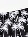 SHEIN Pantalones Cortos De Baño Para Niños Preadolescentes Con Estampado De Palmeras - Quierox - Tienda Online