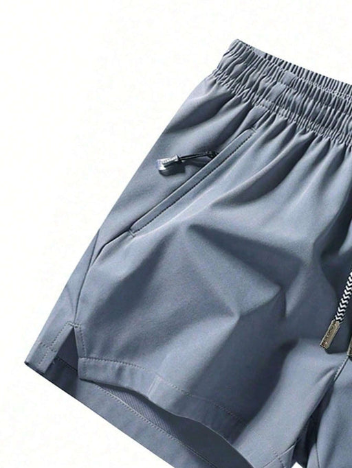 SHEIN Pantalones cortos de tenis para hombre con cordón ajustable en la cintura - Quierox - Tienda Online