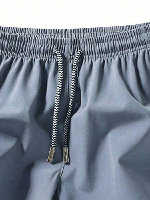 SHEIN Pantalones cortos de tenis para hombre con cordón ajustable en la cintura - Quierox - Tienda Online