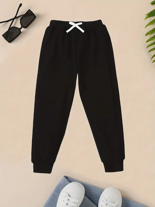 SHEIN Pantalones de Punto Casuales para Niños con Cintura Elástica - Quierox - Tienda Online