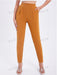SHEIN Pantalones pitillo con bolsillos oblicuos y diseño liso Essnce - Quierox - Tienda Online