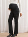 SHEIN Pantalones pitillo de unicolor de talle alto versátiles y casuales para el embarazo - Quierox - Tienda Online