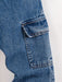 SHEIN Pantalones vaqueros cargo Genkimix Kids para niño, corte holgado, pierna recta y costuras en contraste - Quierox - Tienda Online