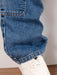 SHEIN Pantalones vaqueros cargo Genkimix Kids para niño, corte holgado, pierna recta y costuras en contraste - Quierox - Tienda Online