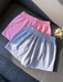 SHEIN Pantalones vaqueros casuales elásticos para mujer con cordón ajustable - Quierox - Tienda Online