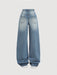SHEIN Pantalones vaqueros informales de corte holgado estilo Y2K para adolescentes - Quierox - Tienda Online