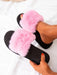 Shein Pantuflas plásticas de moda para mujer, diseño simple y esponjoso - Quierox - Tienda Online